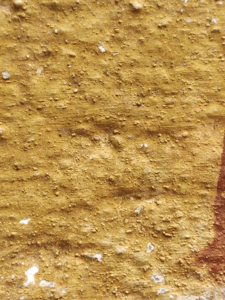 Tekstura Kamiennej Ściany Żółtym Czerwonym — Zdjęcie stockowe
