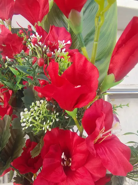 Arkaplan oluşturan bir buket çiçek