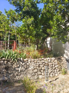 Güneşli bir günde İspanya 'nın güneyindeki Cazorla köyü