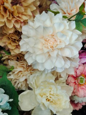 Bir arkaplan oluşturan çeşitli renkler