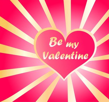 Altın arka planda kalp şeklinde çerçeveli, seksi pembe ya da kırmızı güneş lekeli sevgililer günü partisi posteri. Aşk ve Sevgililer Günü broşürleri için promosyon geçmişi, davetiye, tatil kuponu