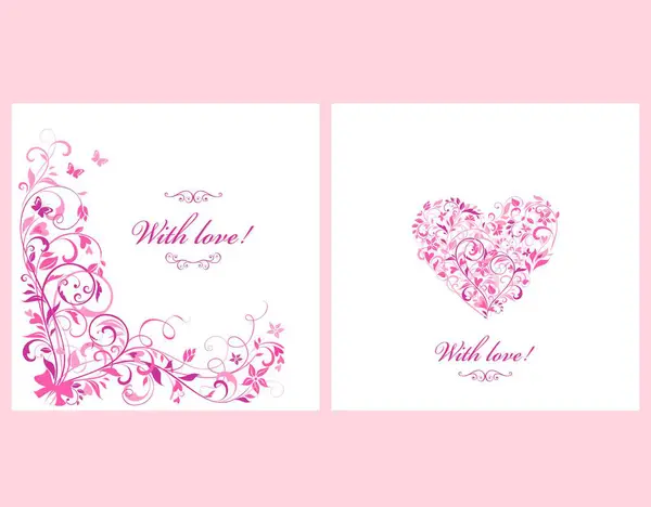 Grußkarten Vorlage Für Muttertag Geburtstagsglückwünsche Hochzeitseinladungen Schönheitssalon Schild Mit Floralem Stockvektor