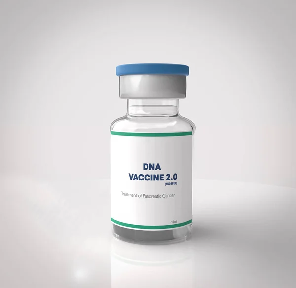 Vaccin Behandeling Van Alvleesklierkanker — Stockfoto