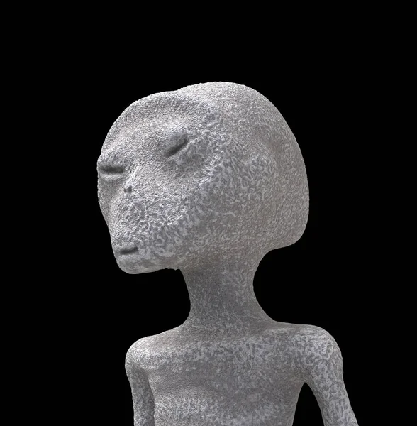 Tubuh Bukan Manusia Ibu Alien Nazca Mummy Meksiko — Stok Foto