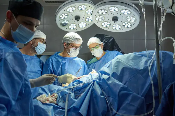 Tıp uzmanlarıyla cerrahi prosedür devam ediyor