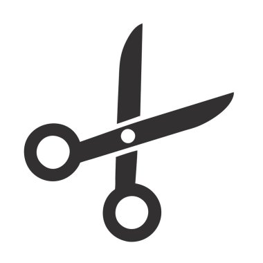 Makas vektör silueti ico