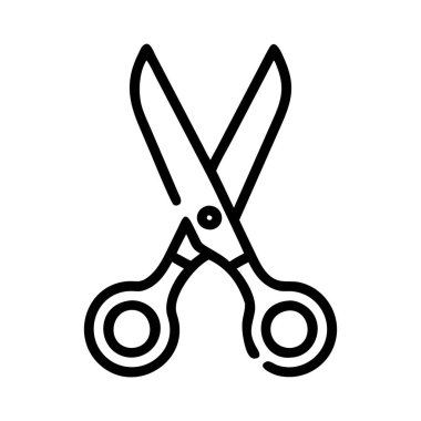 Makas vektör silueti ico