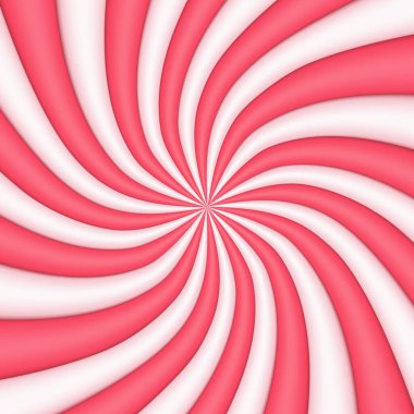 Pembe beyaz kremalı şeker vektörü..