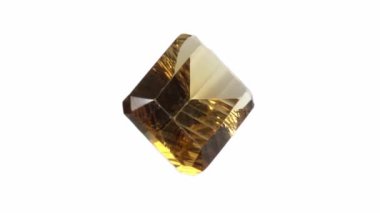 Büyüleyici Cilalı Kehribar Renkli Gemstone Parıltısı ve Parlaklığı