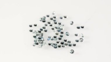 Yumuşak Işıkta parıldayan Doğal Gemstone 'ların zarif dizisi