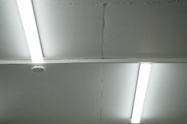 Modern Tavan Işıkları Minimalist Alanı Aydınlatıyor.