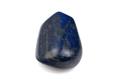 Doğal Lapis Lazuli Gemstone Zengin Mavi Renkli ve Altın Pyrite Benekli.