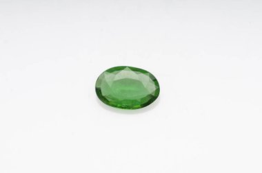 Enfes Doğal Yeşil Tourmaline Gemstone Parlak Yüzlü.