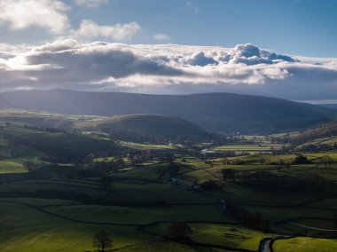 Gündoğumu Yorkshire Dales Ulusal Parkı, İngiltere