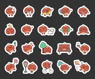 Bir grup kestane rengi karakter, sevimli aktiviteler, içten duygular, büyüleyici hayvanlar, eğlenceli objeler ve kawaii çizgi film tarzında hoş pozlar içeren park maceralarından zevk alıyorlar.