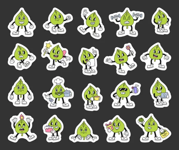 Çekici duyguları olan komik çizgi film karakteri meyve suyu içmek, dambılları kaldırmak, mektupları okumak, hediyeleri tutmak ve pastayla kutlamak gibi sevimli hareketler.