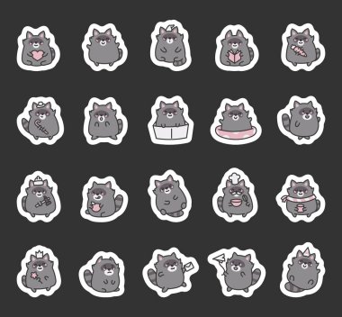 Sevimli rakun karakter seti gülümseme, okuma, yeme, rahatlama, kutlama, karşılama ve yüzme gibi duyguları ve aktiviteleri gösteren yaratıcı projeleriniz için büyüleyici pozlar.