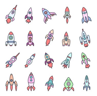 Galaksi yolculuğu, uzay yolculuğu, yörünge araştırması, kozmik keşif ve gelişmiş navigasyon maceraları için çeşitli roket uzay araçları içeren uzay gemisi keşif görevi.