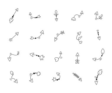 Botanik ok, organik şekiller ve senin dekoratif, yaratıcı çiçek projelerin için hassas eğimli elementlerle ana hatlar çiziyor.