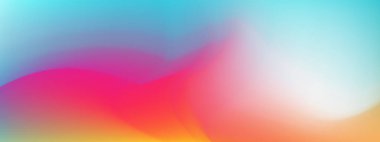 Abstract gradient color vector art design background