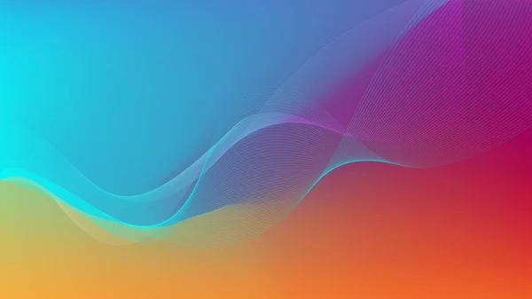 Abstract gradient color vector art design background