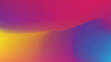 Gradient colors vector art design background