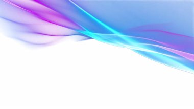 Soyut Dalga Hareketi Mavi Pembe Arkaplan. 4K video döngüsü. Teknoloji tanıtımları, bilim kurgu görselleri, hareket grafikleri ve dijital müzik görselleri için ideal.