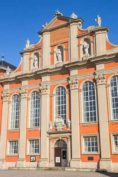 Fassade Der Historischen Trinitatiskirche Wolfenbuttel Deutschland — Stockfoto