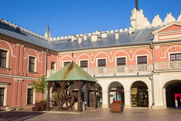 Cour Château Historique Lublin Pologne — Photo