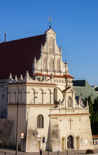 Historic Joseph Church Center Lublin Poland — Stock Photo, Image
