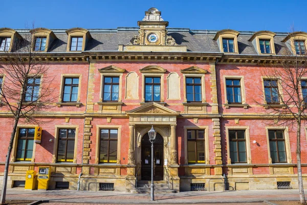 Voorgevel Van Het Historische Advita Huis Kothen Anhalt Duitsland — Stockfoto