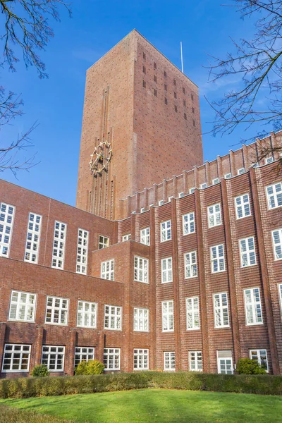 Edifício Histórico Prefeitura Centro Wilhelmshaven Alemanha — Fotografia de Stock