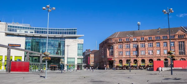 Panorama Plaza Hansaplatz Dortmund Alemania — Foto de Stock