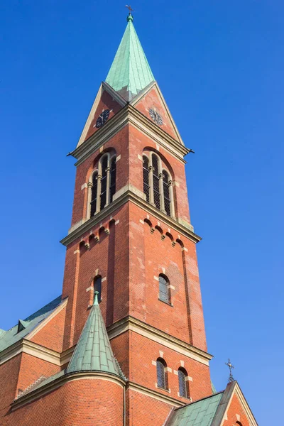 Tower Evangelische Church Werden Neighbourhood Essen Germany — Stock fotografie