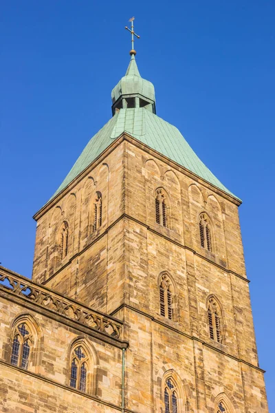 Tour Église Historique Johanniskirche Osnabruck Allemagne — Photo