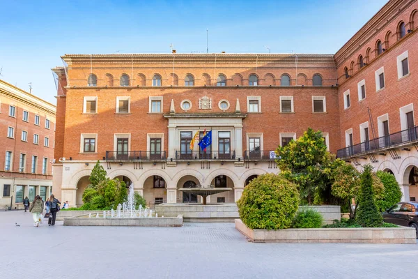 Ξενοδοχεία Στην Ιστορική Πλατεία San Juan Στο Teruel Ισπανία — Φωτογραφία Αρχείου