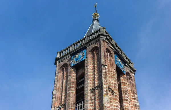 stock image Tower of the historic reformed church in Loenen, Netherlands