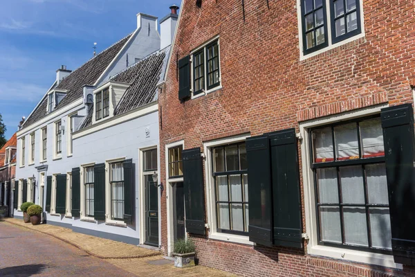 Historische Huizen Met Luiken Het Centrum Van Loenen Nederland — Stockfoto