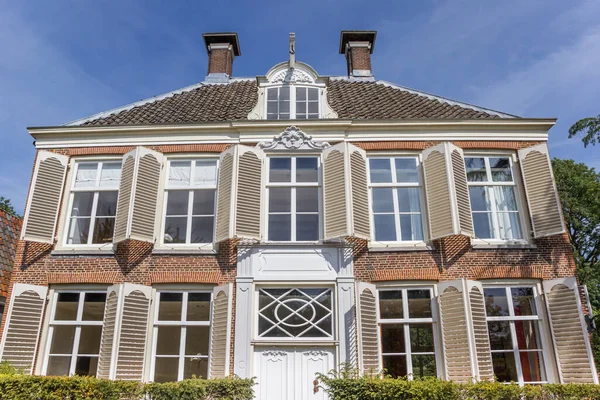 Voorgevel Van Een Historisch Huis Loenen Nederland — Stockfoto