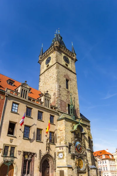 Вежа Історичного Ратуші Празі Чеська Республіка — стокове фото