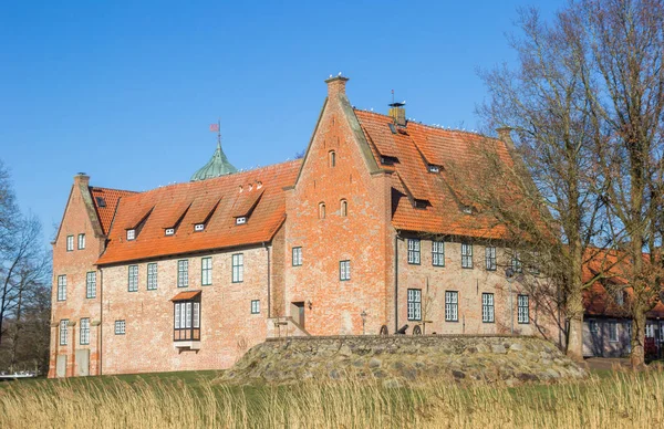 Castelo Histórico Aldeia Tradicional Bad Bederkesa Alemanha — Fotografia de Stock