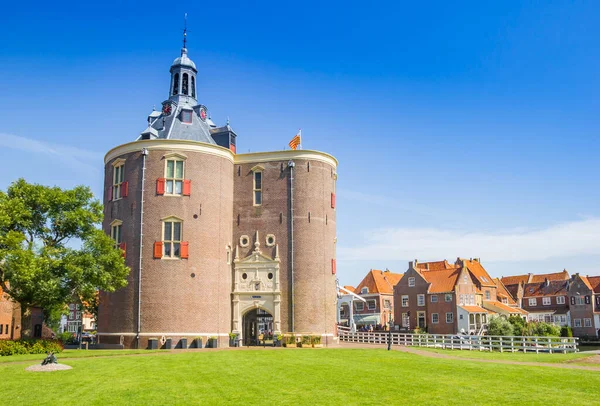 Portão Histórico Cidade Drommedaris Centro Enkhuizen Holanda Imagens Royalty-Free