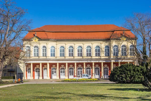Historisch Schlossgartensalon Gebouw Het Centrum Van Merseburg Duitsland — Stockfoto