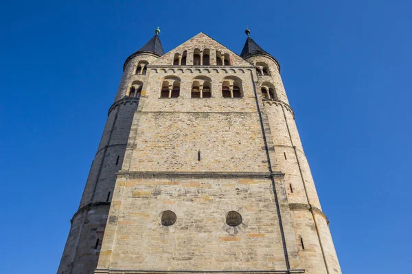 Frente Fachada Mosteiro Histórico Magdeburg Alemanha — Fotografia de Stock