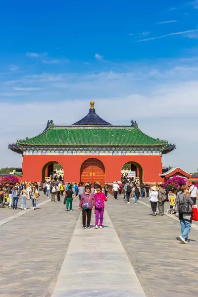 stock image Hall for good harvest in the Temple of Heaven Park in Beijing, China