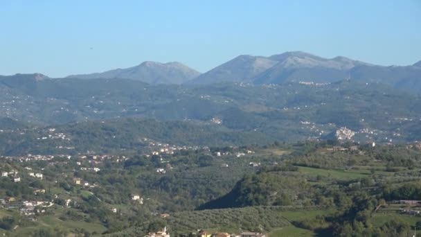 Paesaggio Tipico Della Provincia Frosisone Nel Lazio — Video Stock
