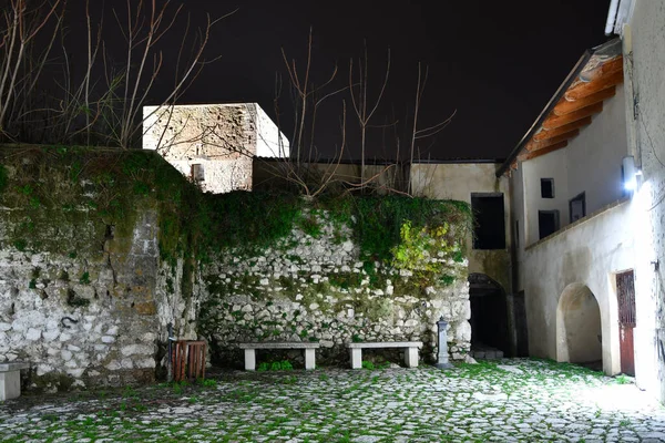 Narrow Street Pietramelara Medieval Village Caserta Province Italy — Stock Photo, Image