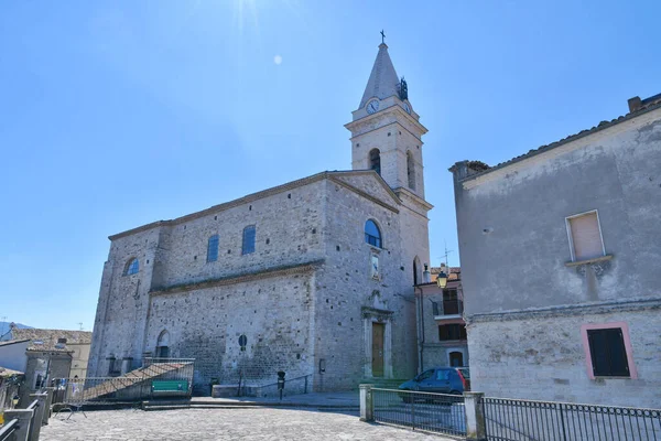 Starý Kostel Guardialfiera Historické Město Státě Molise Itálii — Stock fotografie