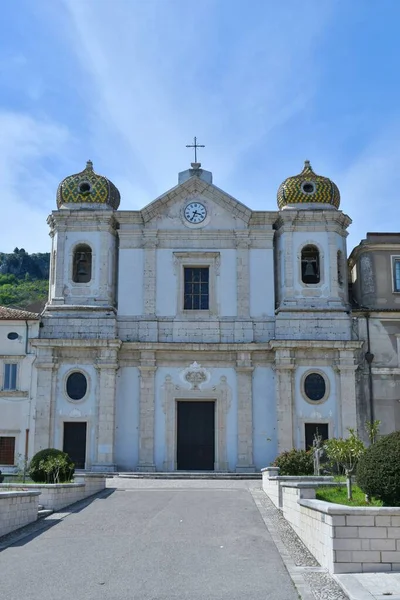 Katedra Cerreto Sannita Prowincji Benevento Włochy — Zdjęcie stockowe