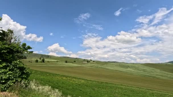 Vista Campo Característico Província Avellino Itália — Vídeo de Stock